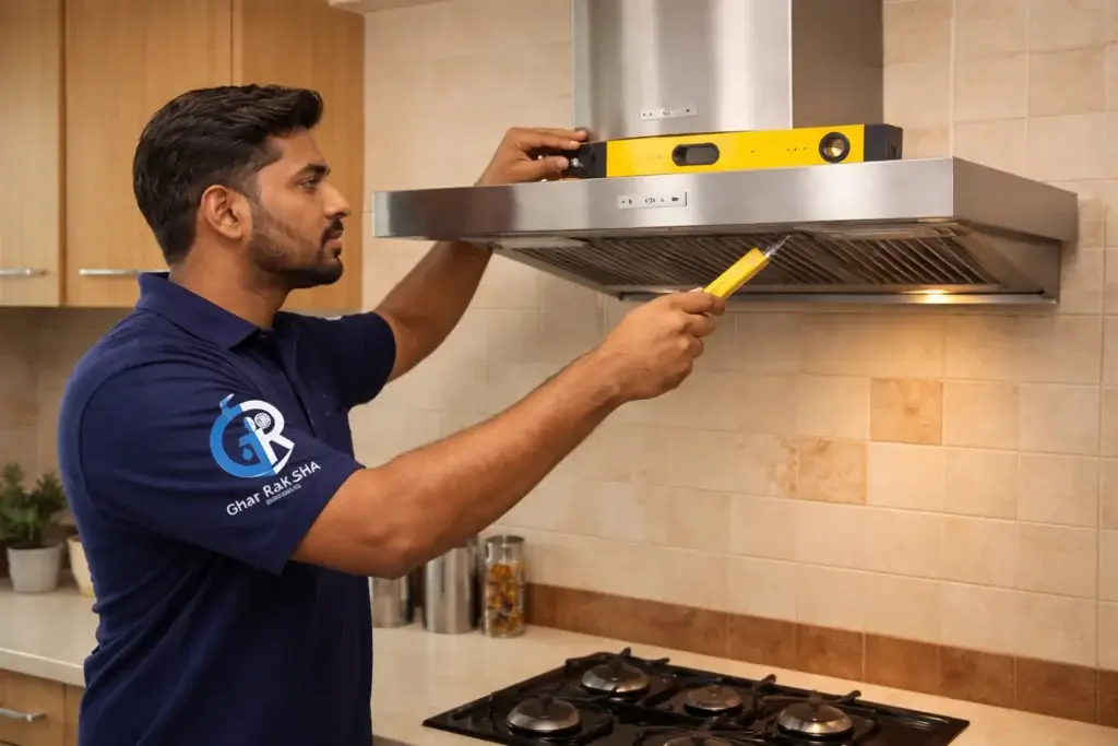 Kitchen chimney installation and uninstallation service in Hyderabad by professional technicians